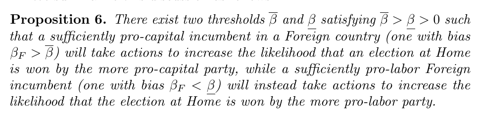 Proposition 6 as printed in the published version