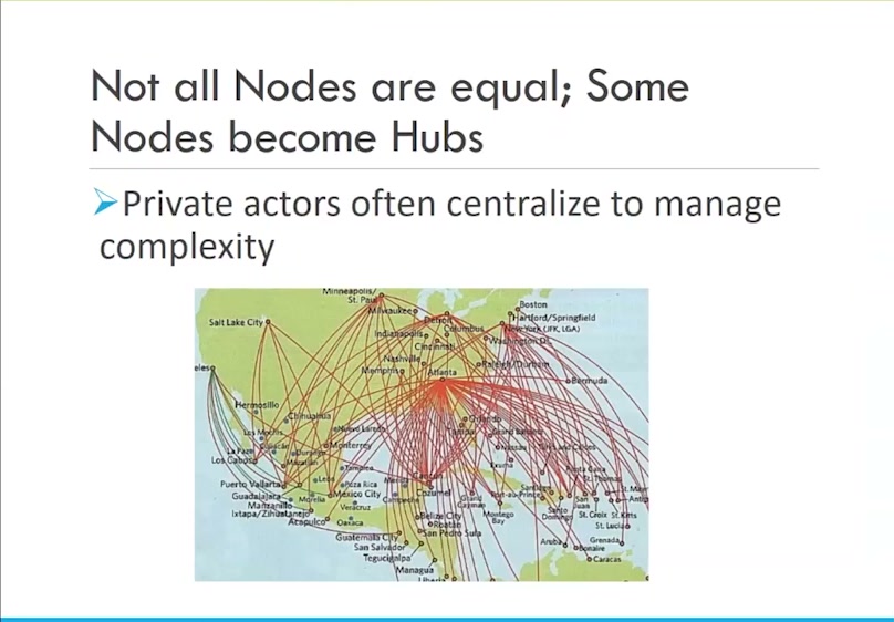 Farrell’s Delta route map slide