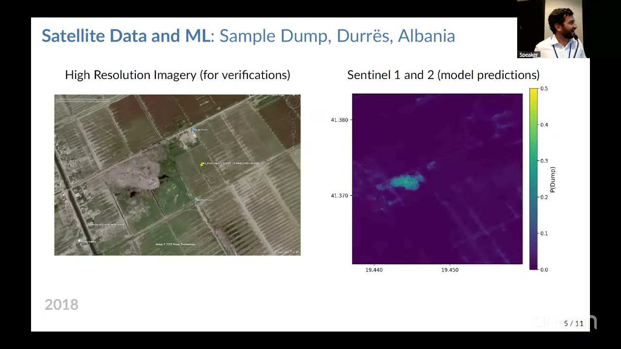 Satellite data and ML: sample dump, Durrës, Albania